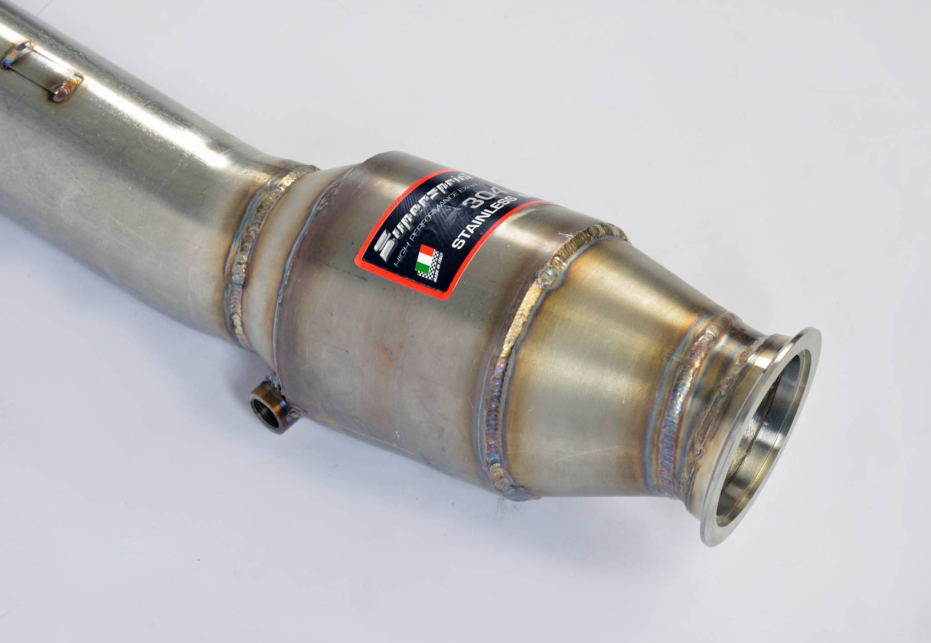 Downpipe + Catalizzatore metallico 200 CPSI